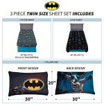 Batman Super Soft Twin Sheet Set for Kids