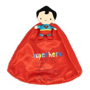 DC Comics Superman Plush Security Blanket for Kids
