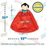 DC Comics Superman Plush Security Blanket for Kids