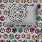 Marvel Avengers Twin Bed Set with Comforter & Sheets