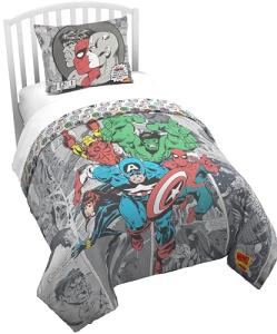 Jay Franco Marvel Comics Kids Duvet Cover Set