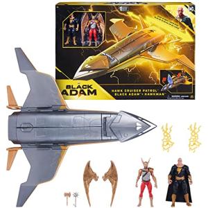 Hawk Cruiser Patrol with Black Adam and Hawkman