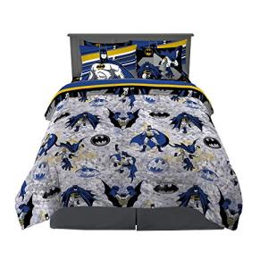 Batman Super Soft Kids Bedding Set, 7 Pieces