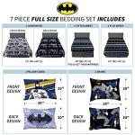 Batman Super Soft Kids Bedding Set, 7 Pieces