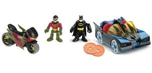 Batman Batmobile & Cycle Vehicle Set with Figures