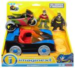 Batman Batmobile & Cycle Vehicle Set with Figures