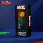 Marvel Men's Crew Socks - Superhero Pack of 5
