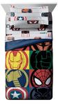 Marvel Avengers Emblems Twin Bed Set - 5 Pieces