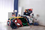 Marvel Avengers Emblems Twin Bed Set - 5 Pieces