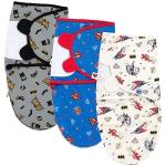 DC Comics Baby Boys 3-Pack Superhero Swaddles