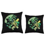 Batman and Robin Superhero Throw Pillow