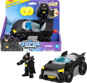 DC Super Friends Batmobile Toy Car & Batman Figure