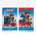 Batman DC Comics Distressed Logos Leather Wallet Case