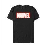 Marvel Men's Classic Logo T-Shirt - Black XXL