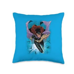 Batgirl New 52 Throw Pillow, 16x16