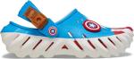 Captain America Marvel Clogs for Kids - White