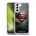 Justice League Superman Logo Soft Gel Case for Galaxy S21