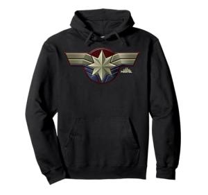 Captain Marvel Movie Logo Pullover Hoodie