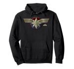 Captain Marvel Movie Logo Pullover Hoodie