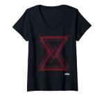 Women's Avengers Infinity War Black Widow V-Neck Tee