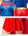 Supergirl Costume Dress for Adults by Rubies