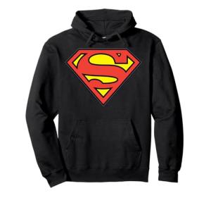 Superman Classic Logo Pullover Hoodie