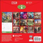 Marvel 2025 Wall Calendar by Thomas Kinkade