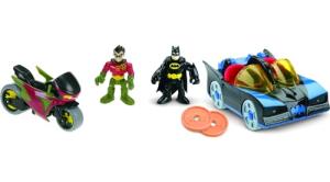Batman Batmobile & Cycle Vehicle Set with Figures