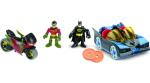 Batman Batmobile & Cycle Vehicle Set with Figures