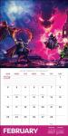 Marvel 2025 Wall Calendar by Thomas Kinkade