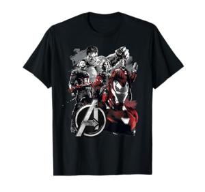 Avengers Infinity War Grunge Logo Graphic Tee