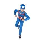 Captain America Youth Costume with Half Mask