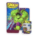 Hulk Smash Nap Mat with Built-in Pillow