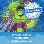 Hulk Smash Nap Mat with Built-in Pillow