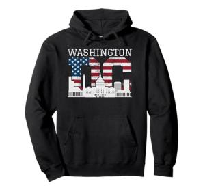 DC Comics Capitol Hill Flag Hoodie