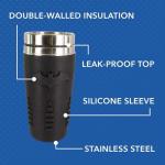 Batman Insulated Travel Mug with Grip Sleeve