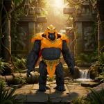 DC Direct The Flash vs. Gorilla Grodd Mega Figure