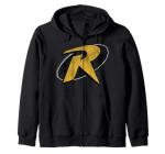 Batman Red Robin Logo Zip Hoodie