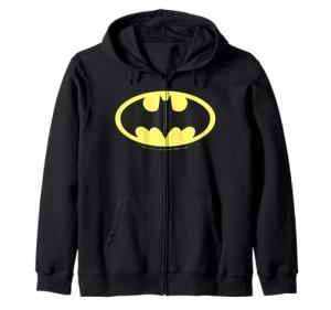 Batman Basic Logo Zip Hoodie