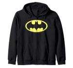 Batman Basic Logo Zip Hoodie