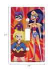 DC Super Hero Girls Light Switch Cover Decor