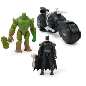 Batman & Swamp Thing Armory Attack Batcycle Set