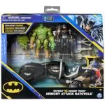 Batman & Swamp Thing Armory Attack Batcycle Set