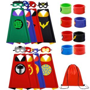 Karazzo Superhero Capes & Wristbands Kids Set