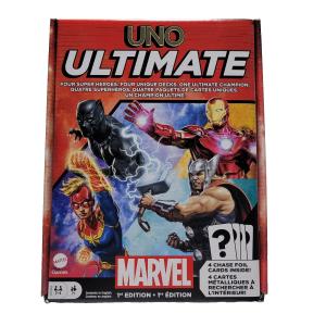 UNO Ultimate Marvel Card Game with Collectible Foil Cards