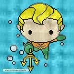 Aquaman Chibi Diamond Painting Kit for Everyone