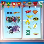 Superhero Wall Stickers for Kids' Rooms