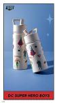 DC Superhero Kids Insulated Water Bottle with Straw