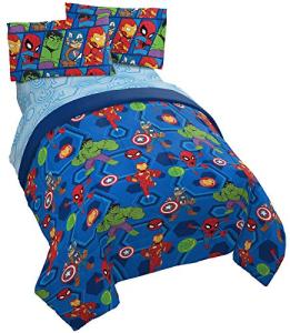 Marvel Super Hero Adventures Twin Bed Set - 4 Pieces