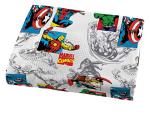Marvel Avengers Twin Sheet Set with Heroes